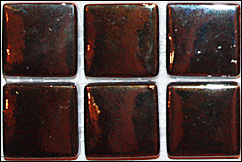 Стеклянная мозаика Goccia 23x23 мм, Vittorio PT 030