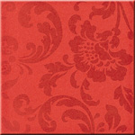  Fancy Cherry Damask Dark 20x20