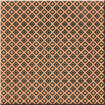 Декор Fancy Orange Pattern Platinum 20x20