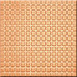  Fancy Orange Square 20x20