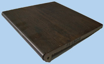 Ступень фронтальная Taiga Ebano 33x33